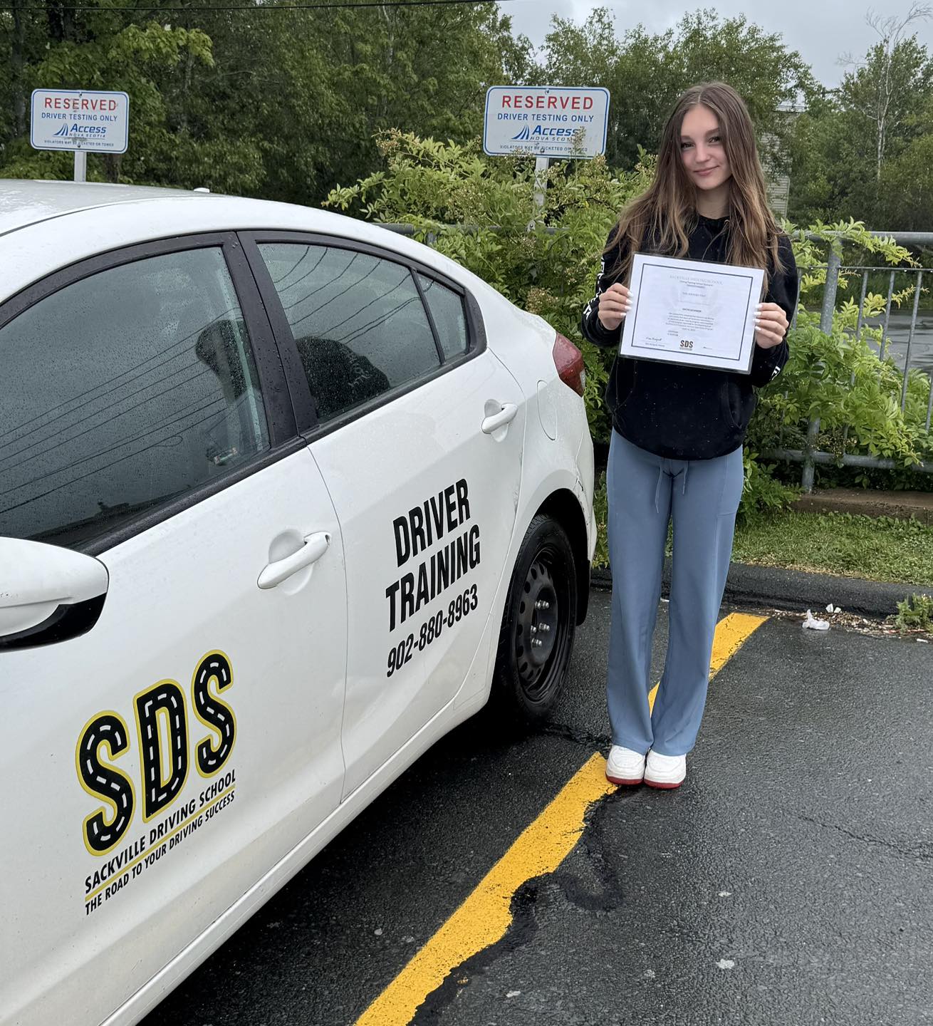 Drivers Ed lesson in Halifax Nova Scotia